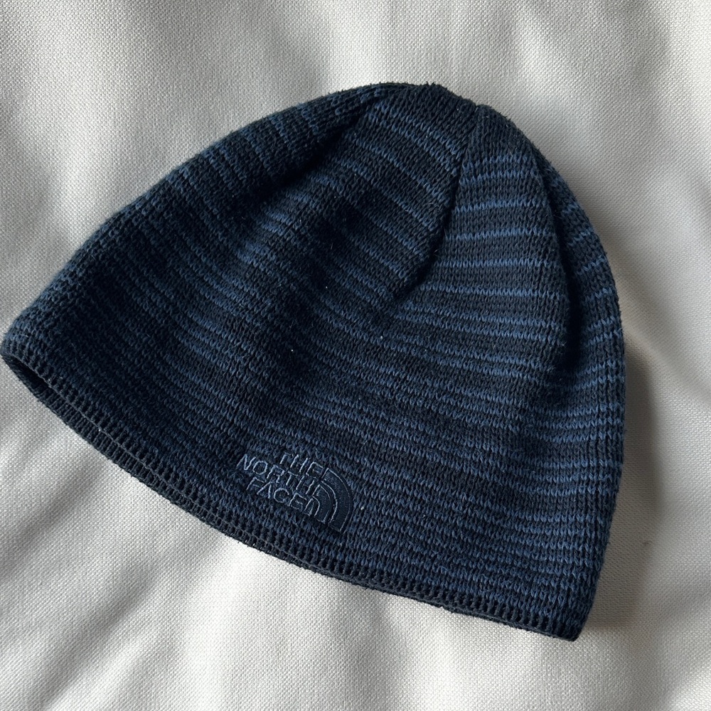 The North Face Dark Blue Knit Hat